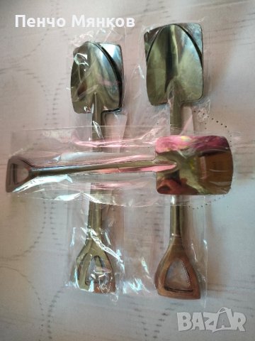 Комплект лъжички лопати, неръждаеми