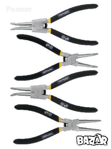 КЛЕЩИ ЗЕГЕР КОМПЛЕКТ TOPMASTER L - 160MM,КОД212917