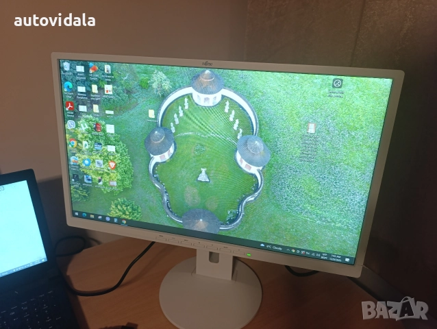Монитор Fujitsu 24" B24-8TE PRO като нов, снимка 7 - Монитори - 52716632