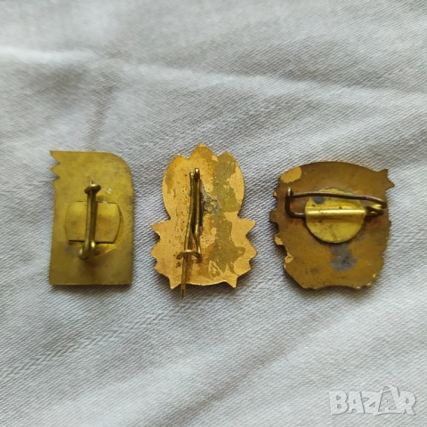 Три соц. значки - Чавдарче, пионерче, комсомолец, снимка 3 - Колекции - 50349439