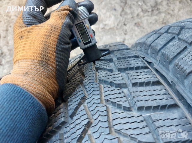 4бр.зимни NOKIAN 205/80/16C 110S DOT 2914, снимка 4 - Гуми и джанти - 40450005