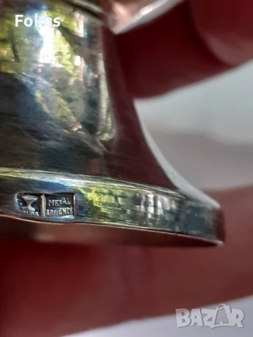 Уникална стара антикварна посребрена солница, снимка 6 - Антикварни и старинни предмети - 53296764