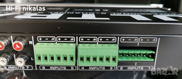 8 канален микрофонен миксер behringer ultrazone zmx8210, снимка 5 - Ресийвъри, усилватели, смесителни пултове - 44897037