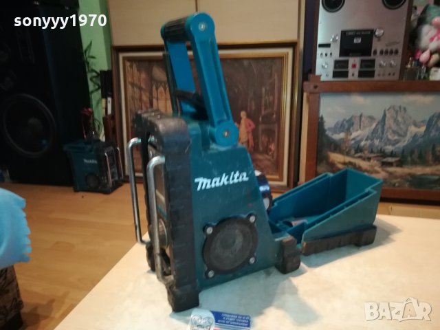 makita radio+makita battery 2612211353, снимка 2 - Радиокасетофони, транзистори - 35243934