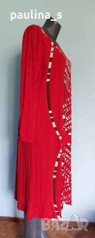 Два различни броя / Маркова рокля "nanso" и "/ голям размер , снимка 3 - Рокли - 36474683