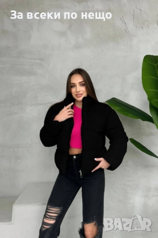 Дамско Зимно Яке - 2 Налични Цвята Код LFS689, снимка 5 - Якета - 52461467