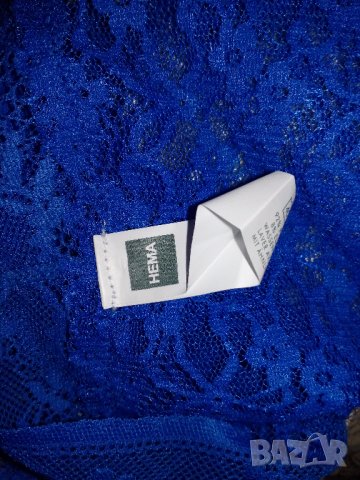 НЕМА -М - Нови дантелени луксозни бикини в хубав син цвят, снимка 4 - Бельо - 35483938