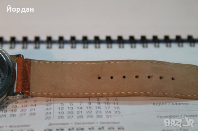 СССР хронограф часовник ''Полет'' калибър 3133 /23 камъка , снимка 6 - Мъжки - 43764245