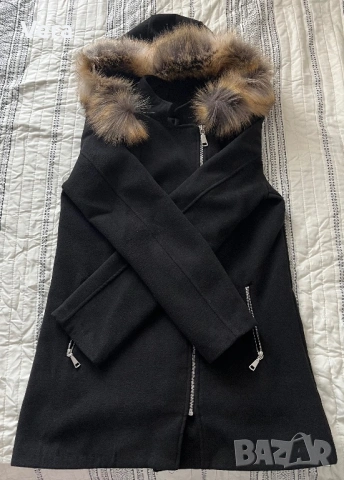 Дамско палто с качулка, снимка 2 - Палта, манта - 53289473