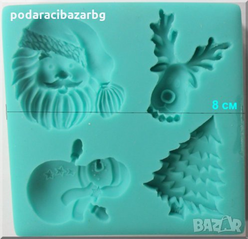 МОЛД ЗА КОЛЕДНИ,НОВОГОДИШНИ,ЗИМНИ СЛАДКИ И БОНБОНИ, снимка 1