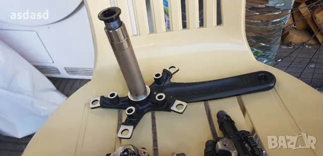 Курбел FSA Gossamer, педали автомати Shimano XT, снимка 9 - Части за велосипеди - 50337782