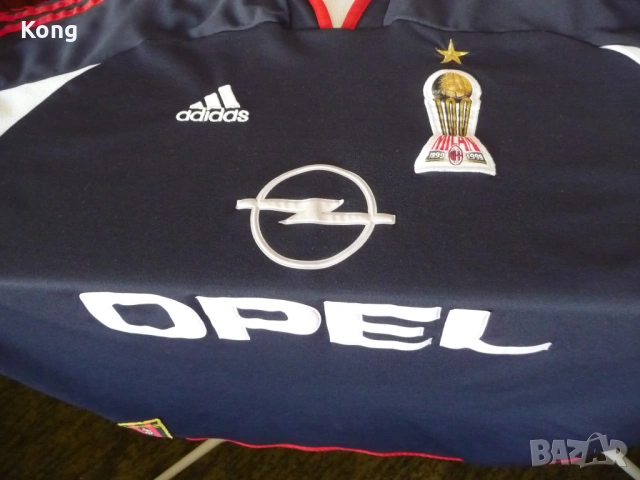 винтидж фланелка AC Milan футболна тениска Copenhagen 2013 Адидас Копенхаген Левски Милан , снимка 4 - Футбол - 53405680