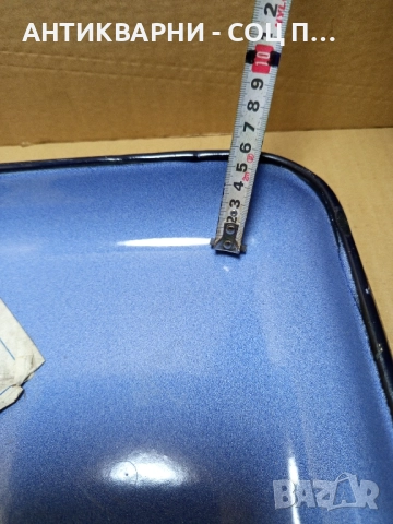 Стара Емайлирана Тава От Соца., снимка 12 - Антикварни и старинни предмети - 51610222