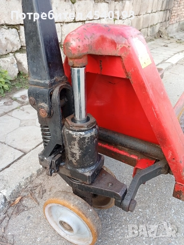 Палетна количка , снимка 3 - Други машини и части - 52685722