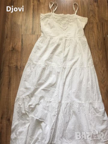 Бяла рокля 7, снимка 2 - Рокли - 32518682