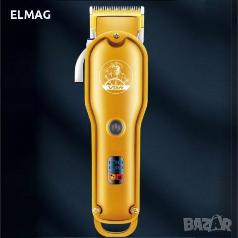 ПРОФЕСИОНАЛНА, БЕЗЖИЧНА КОНТУРНА МАШИНКА за ПОСТРИГВАНЕ VGR V-650, снимка 13 - Машинки за подстригване - 38764321