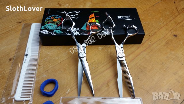 ПРОМО! Професионални Японски Фризьорски Ножици, снимка 2 - Фризьорски принадлежности - 27535514