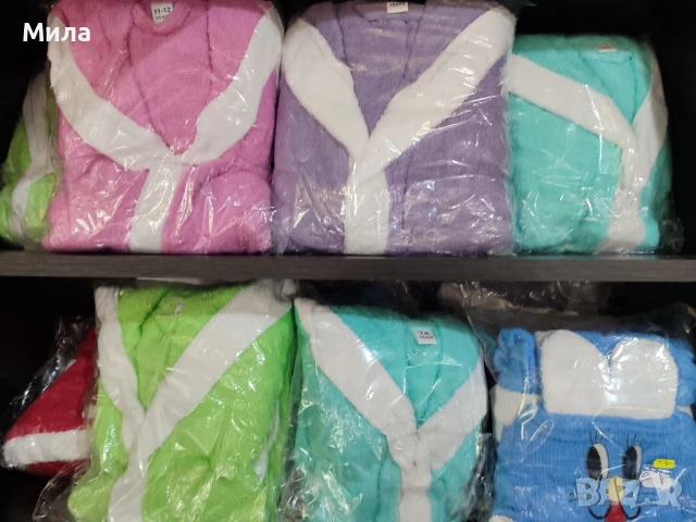 Детски хавлиени халати