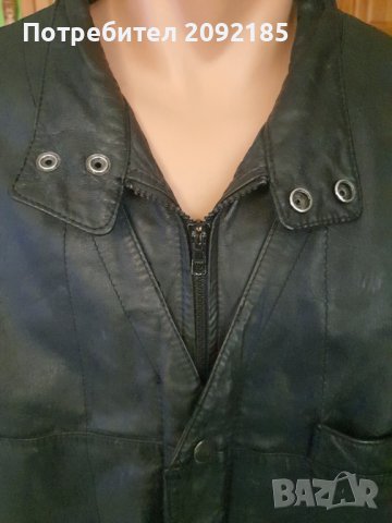 Кожено яке, снимка 2 - Якета - 38518186