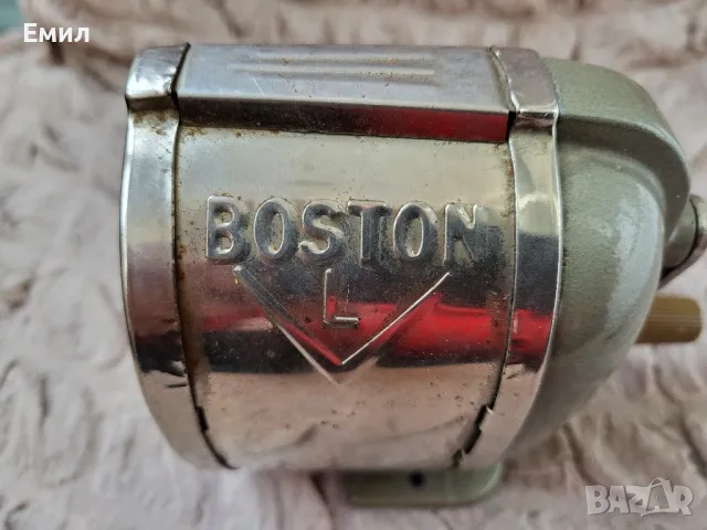Колекционерска острилка BOSTON L Made in USA, снимка 6 - Колекции - 48344718