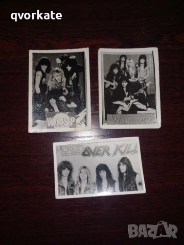 Картички на Депеш Мод,Джой Темпест,Дюран Дюран,Аха, снимка 3 - Други ценни предмети - 50157629