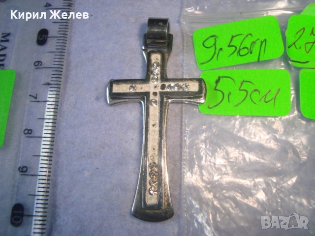 СТАР СТОМАНЕН ФЕШЪН-АРТ НАГРЪДЕН КРЪСТ НЕРЪЖДАЕМА СТОМАНА 27529, снимка 5 - Колиета, медальони, синджири - 36954631