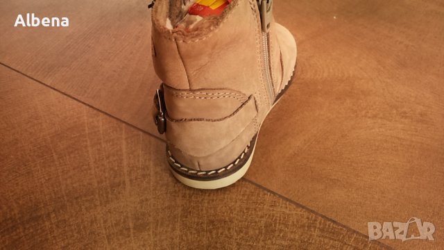 ZARA Real Leather Kids Shoes Размер EUR 20 бебешки зимни естествена кожа 193-12-S, снимка 9 - Бебешки боти и ботуши - 38215819
