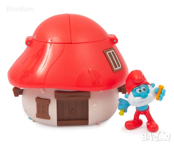 Комплект къщичка със Смърф-изненада Смърфовете / Giochi Preziosi, снимка 7 - Фигурки - 53220952