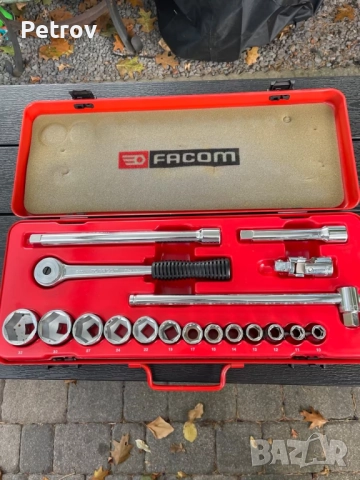 FACOM - Made in France - 1/2" ЧИСТО НОВА ПРОФЕСИОНАЛНА Гедория 10 - 32 mm / ORIGINAL FACOM FRANCE !!