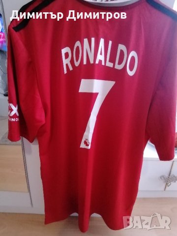 Манчестър Юнайтед тениска - Роналдо  7, снимка 1 - Футбол - 43920042