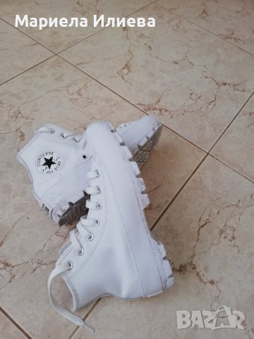 дамски кожени кецове CONVERSE, снимка 13 - Маратонки - 43468354