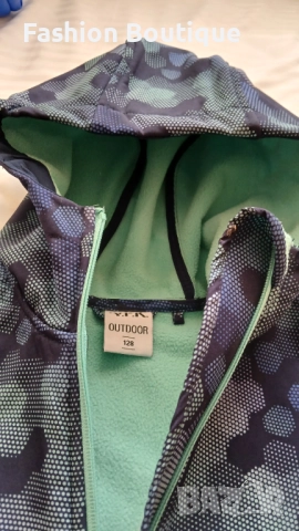 Детска ветрова с полар отвътре, размер 128, снимка 10 - Детски якета и елеци - 51932488