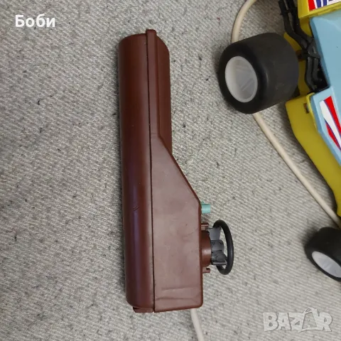 Стара Рядка Българска Соц Играчка Количка с Дистанционно Формула Вида Спорт, снимка 6 - Колекции - 49892869