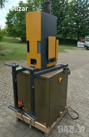 Едноглава залепваща машина кемфер каса Wegoma Германия, снимка 2 - Други машини и части - 49863624