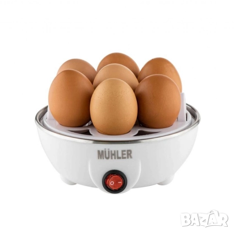 Уред за варене на яйца MUHLER ME-271 – Варете до 7 яйца бързо и лесно, снимка 4 - Друга електроника - 52098456