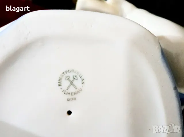 фигура,статуетка порцелан-Германия, снимка 3 - Антикварни и старинни предмети - 48968823