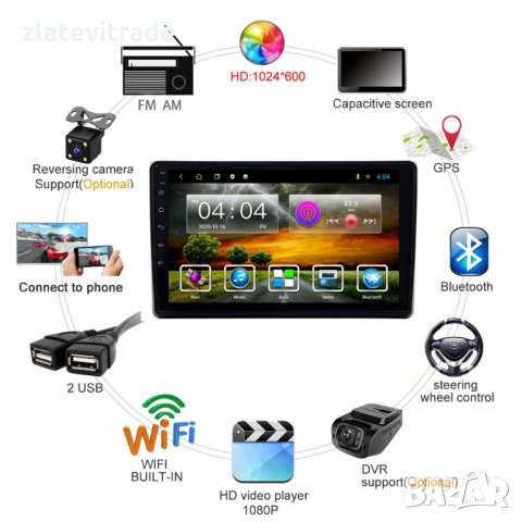 PEUGEOT 308 308S 2014-2018 - 9'' Андроид Навигация, 9163, снимка 8 - Аксесоари и консумативи - 32858145