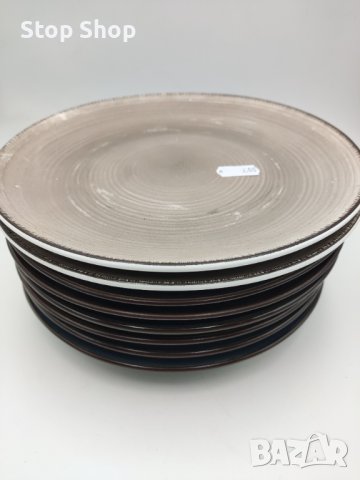 Керамични чинии различни цветове Размери 21 см