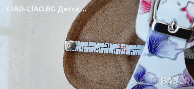 №30-№35, Сандали за момиче GEM'S бели с розови и лилави пеперуди, снимка 7 - Детски сандали и чехли - 33311653