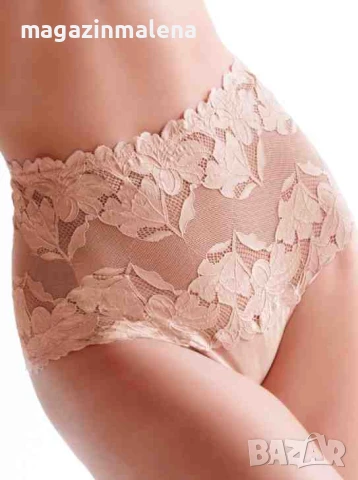 Love&bra S,M,L,XL,2XL черни,телесни,перленобели дантелени боксерки с висока талия дълбока боксерка, снимка 2 - Бельо - 22965139