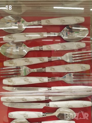 Прибори за хранене 12 броя, снимка 2 - Прибори за хранене, готвене и сервиране - 39858338
