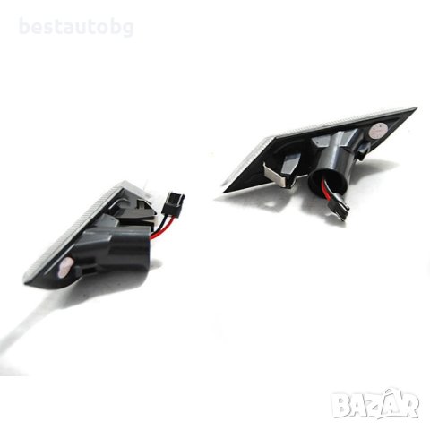 Диодни мигачи за Volkswagen T6 (2020+) Опушени с бягаща светлина, снимка 3 - Аксесоари и консумативи - 43569461