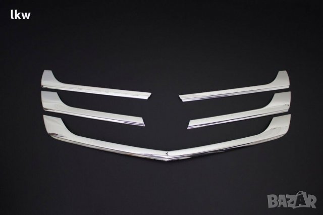 Хромирани лайсни за MERCEDES SPRINTER след 2013( предна решетка), снимка 2 - Аксесоари и консумативи - 27184747