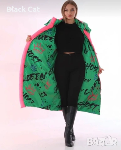 Дамско яке с две лица, снимка 2 - Якета - 53256762