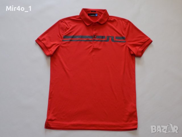 тениска j.lindeberg golf риза блуза фанела потник яка оригинал мъжка L