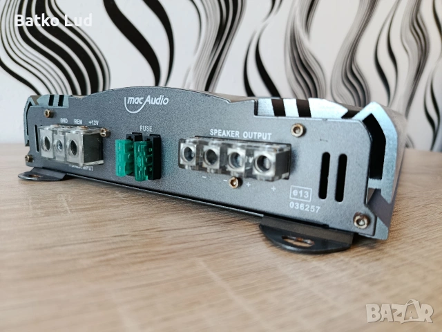 Усилвател Mac Audio MPX Mono (моноблок), снимка 3 - Ресийвъри, усилватели, смесителни пултове - 53580766
