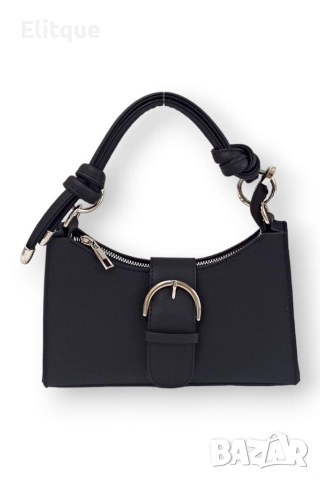 Малка дамска кожена чанта с цип, голямо разнообразие от цветове, снимка 17 - Чанти - 52864385