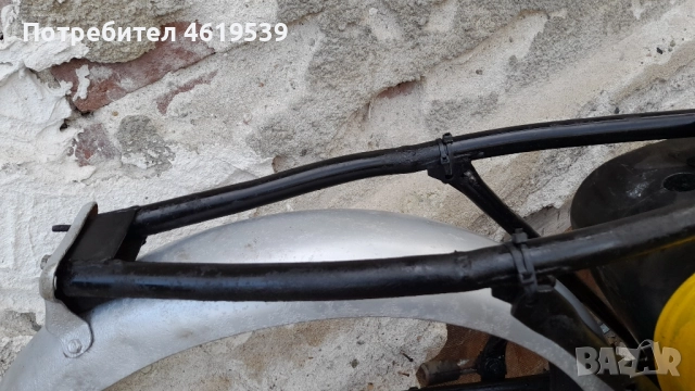 Simson S50 s 50 Симсон С 50 рамка с табела рама , снимка 8 - Мотоциклети и мототехника - 52508079