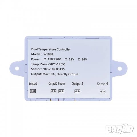 Термостат XK-W1088 12V/120W, снимка 6 - Друга електроника - 39952386