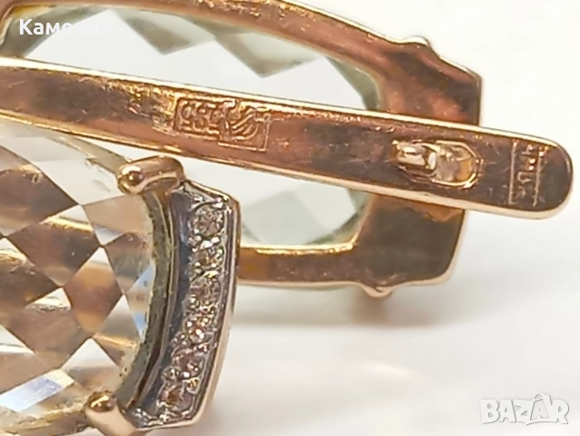 Руско злато. , снимка 8 - Обеци - 51709231